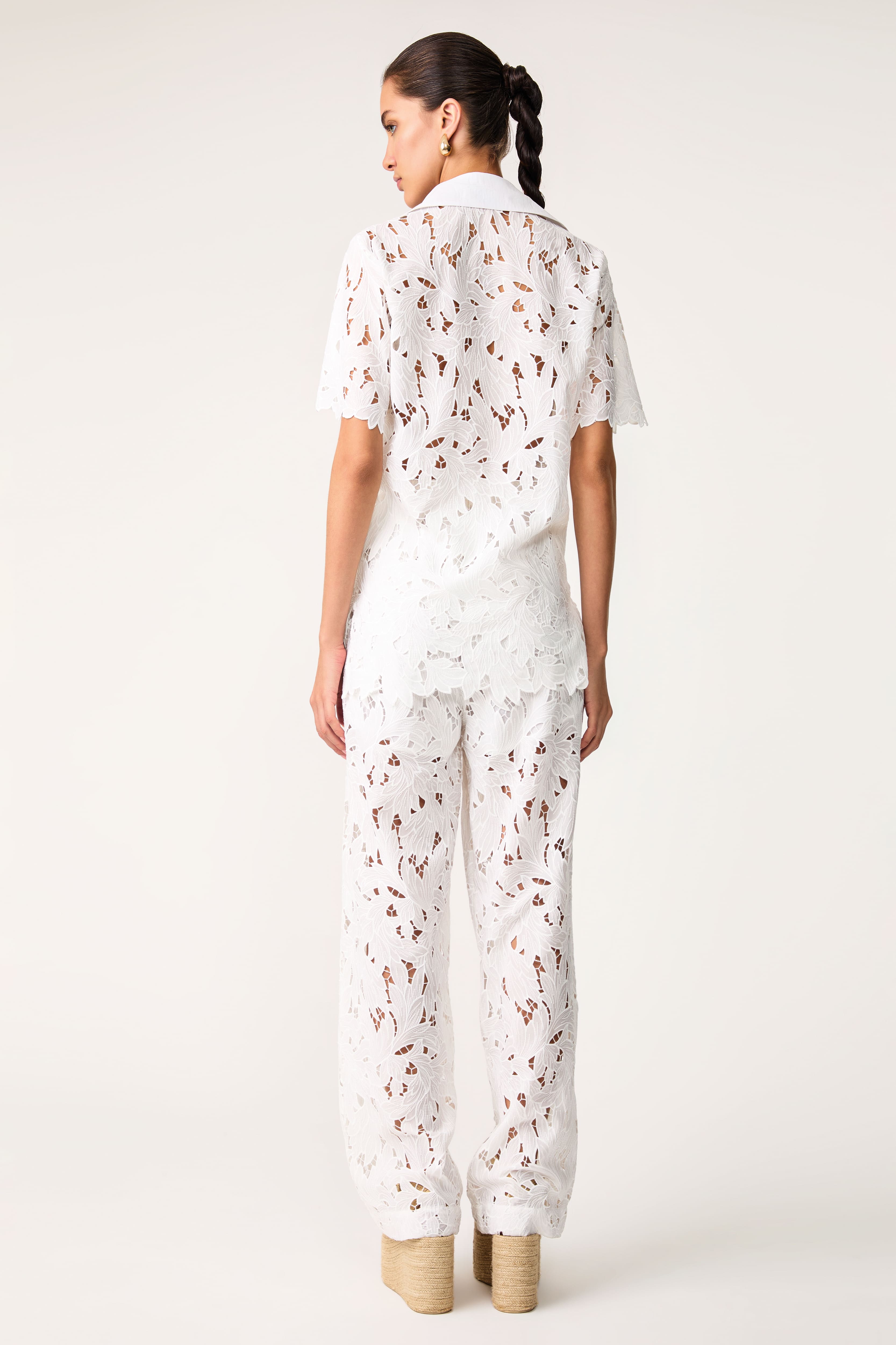 Camisa Richelieu Les Algues Off White