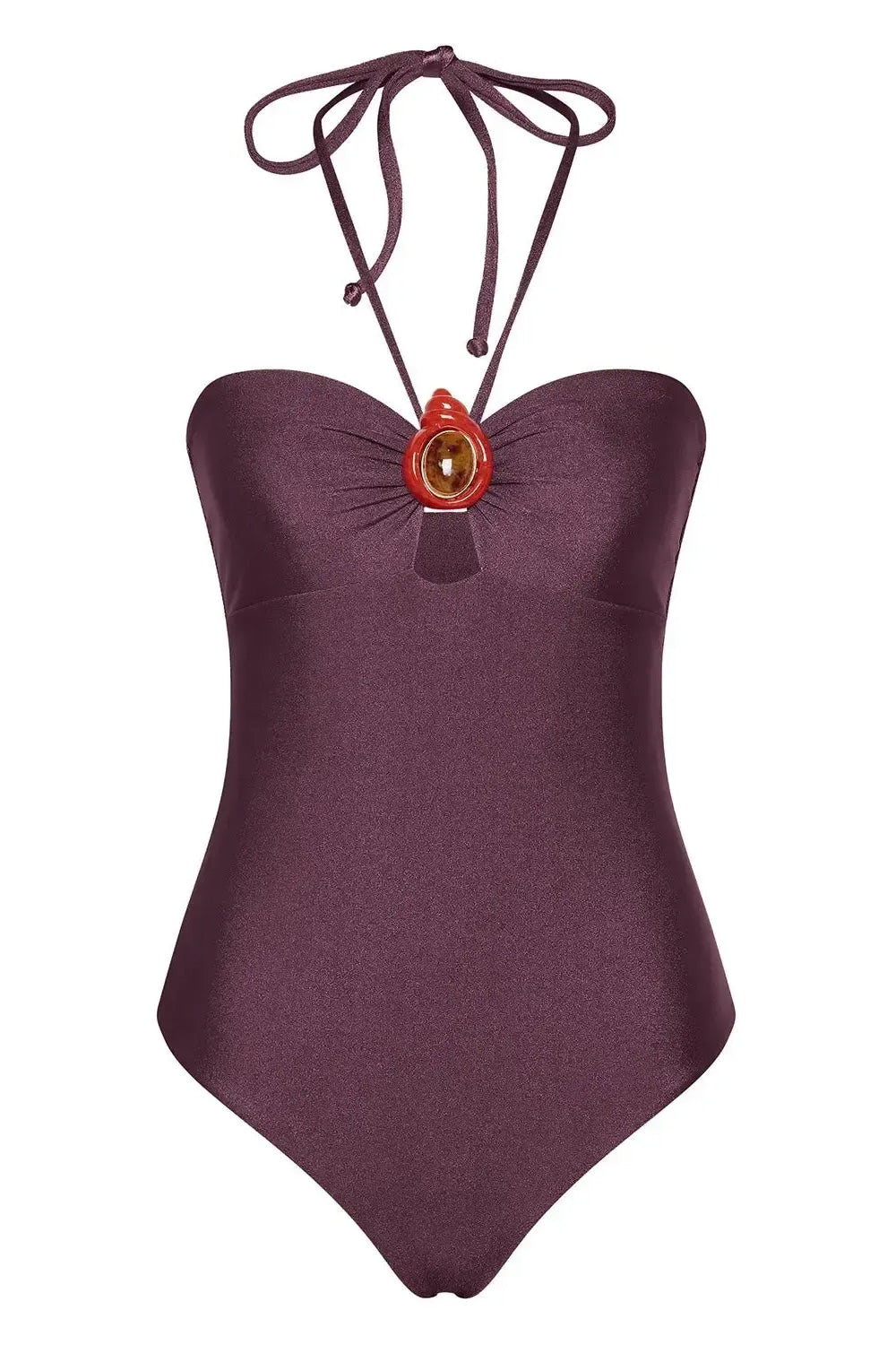 Maiô TQC Aviamento Concha Cinnamon