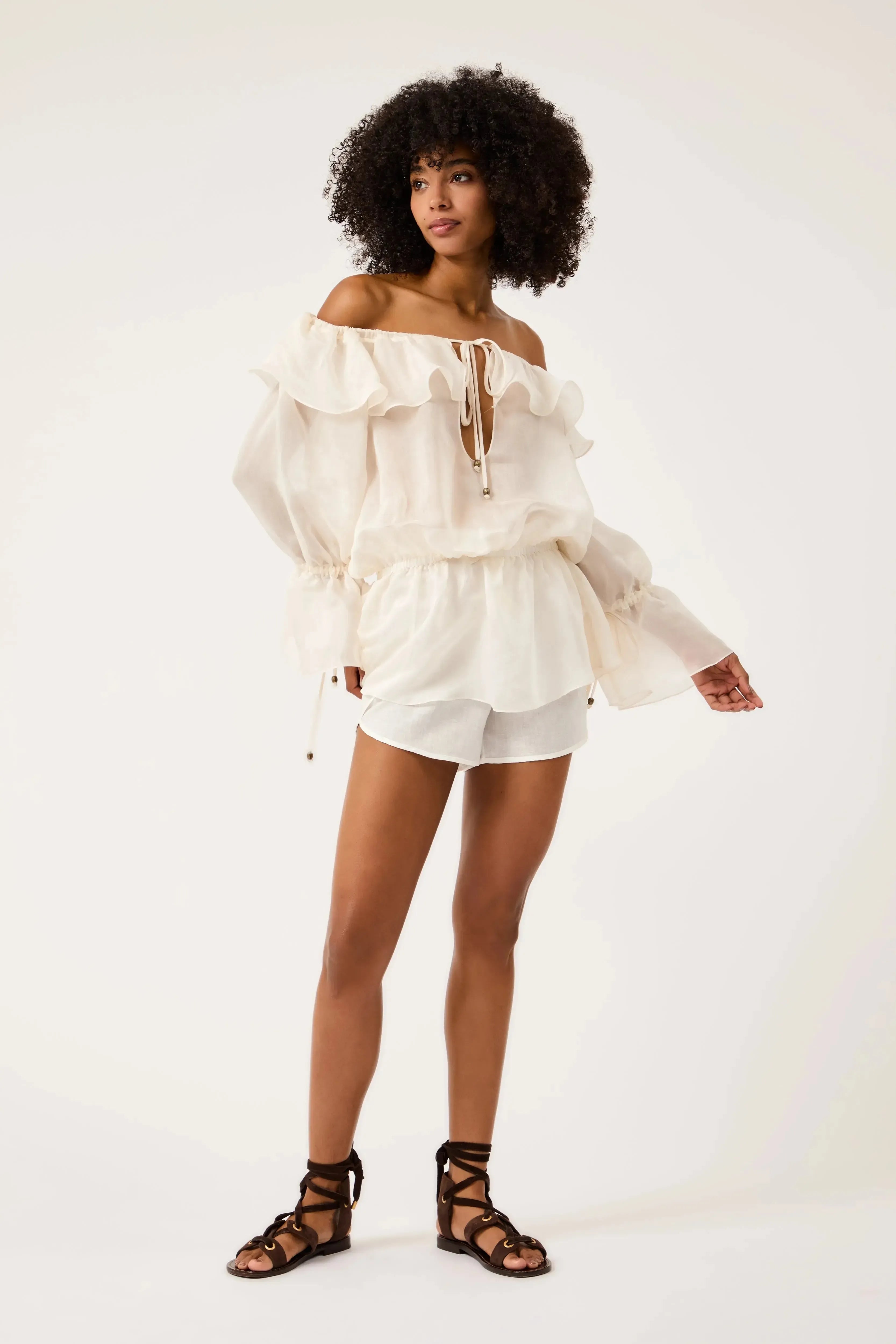 Bata Babados Désert Off White