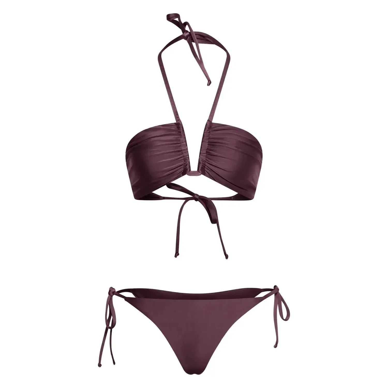 Biquíni Draped Cinnamon