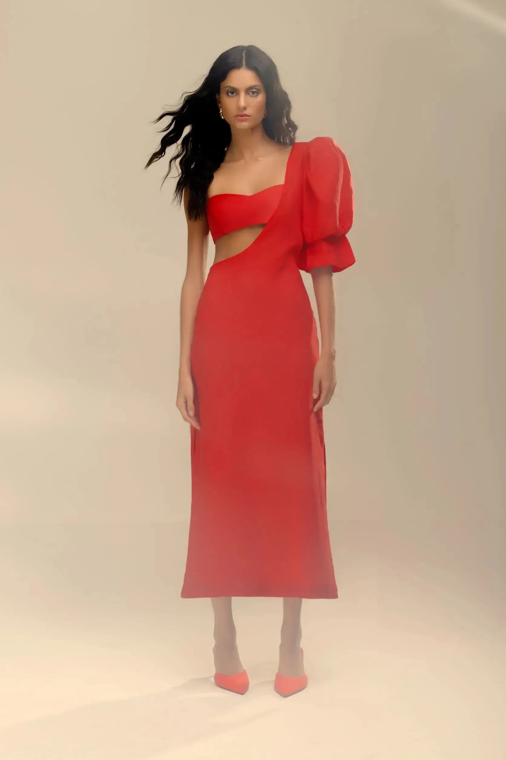 Biquíni tqc waves Vermelho