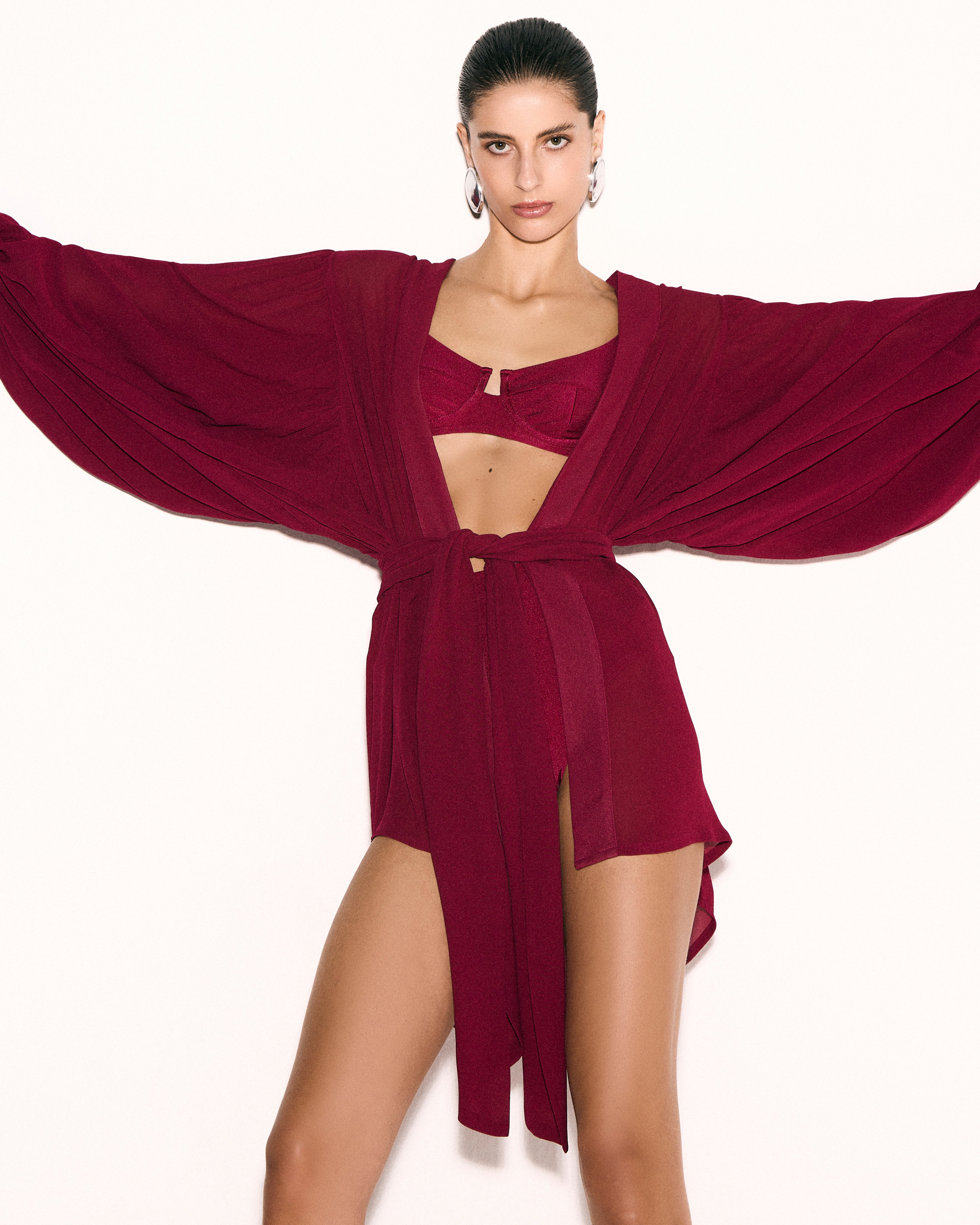 Kimono Manga Balonê Collab Lolitta Framboesa