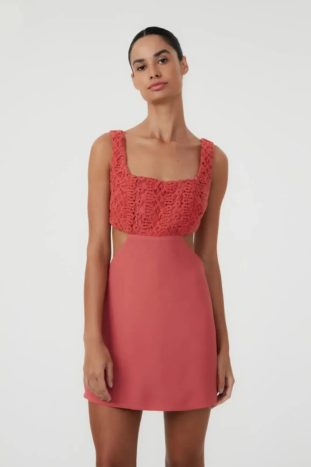 Macaquinho Top Renda Goiaba