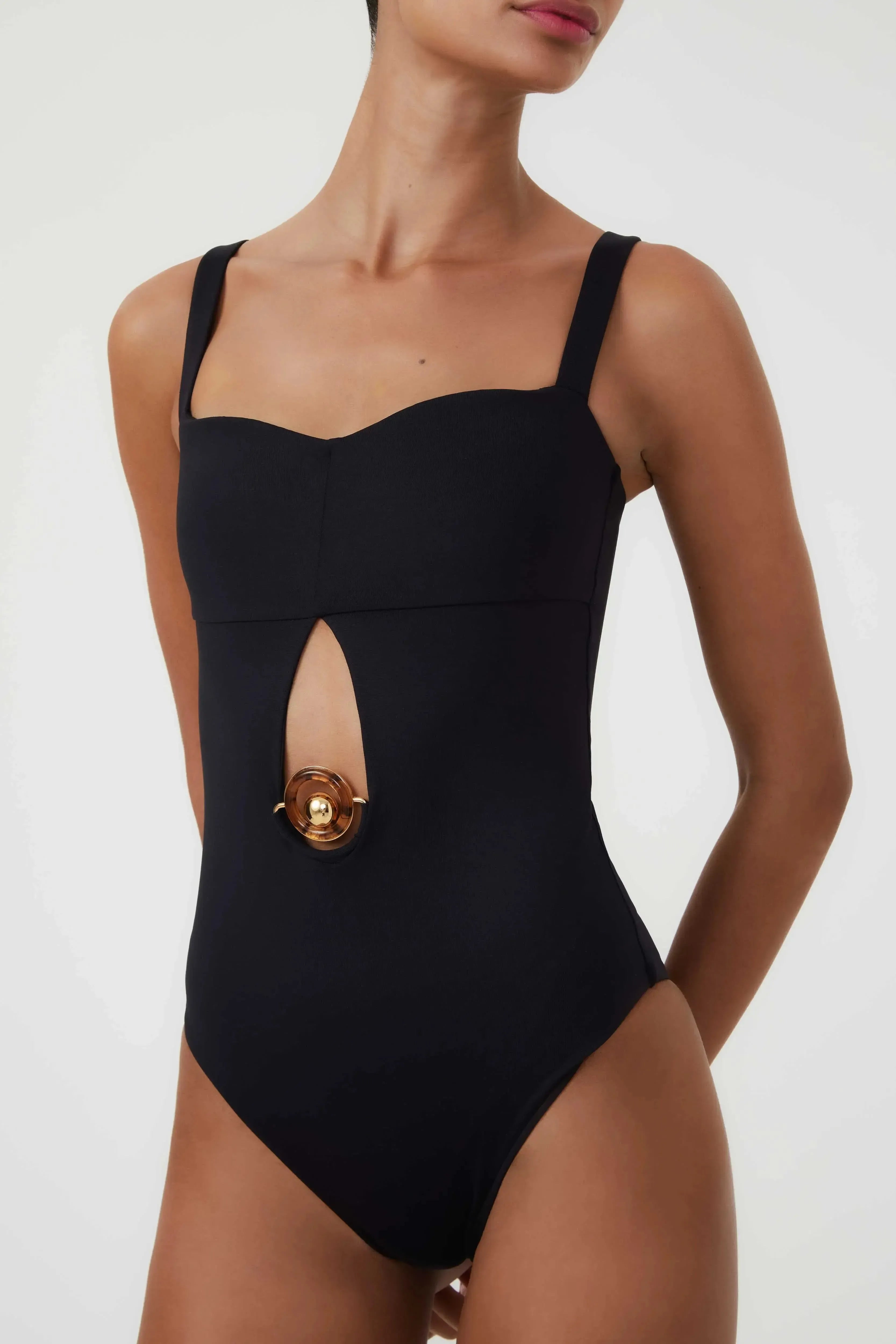 Maiô charm black