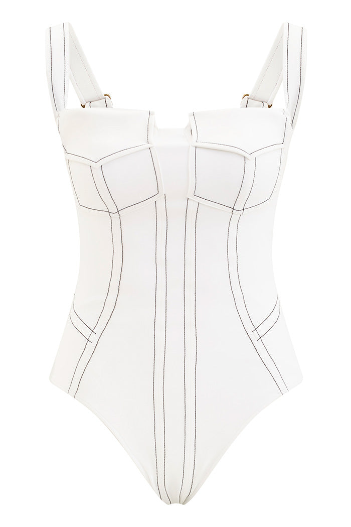 Maiô Pocket Branco