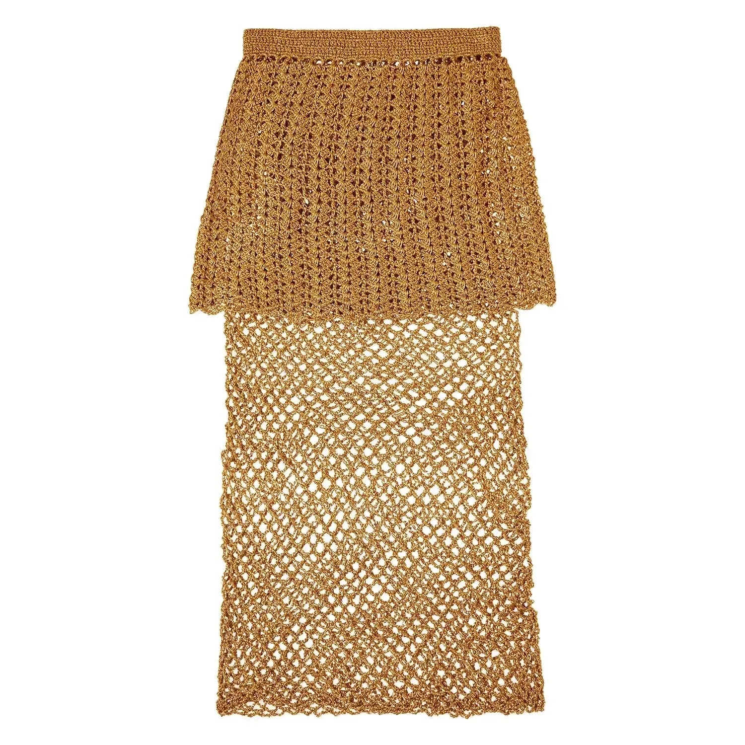 Saia Peplum Golden