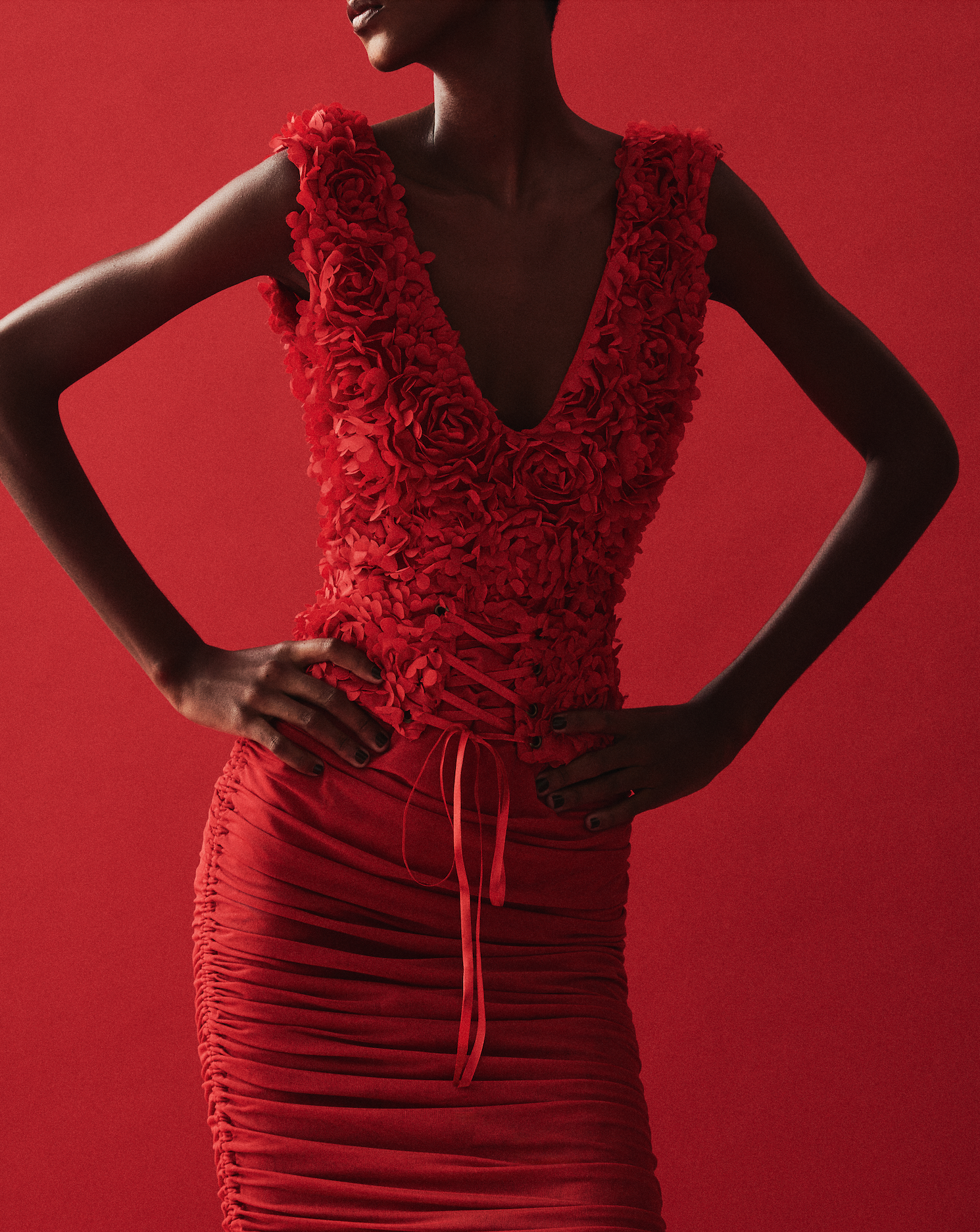 Cinto Corset Pétales Collab Vanessa Abbud