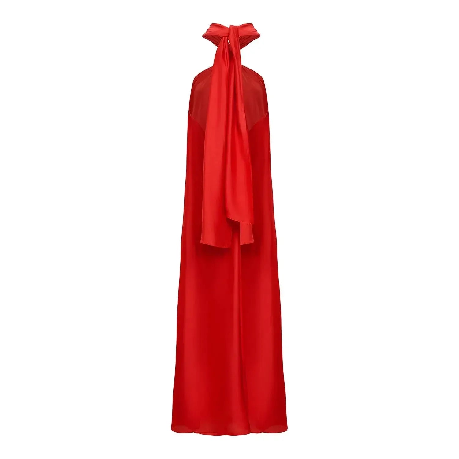Top túnica l'instant vermelho