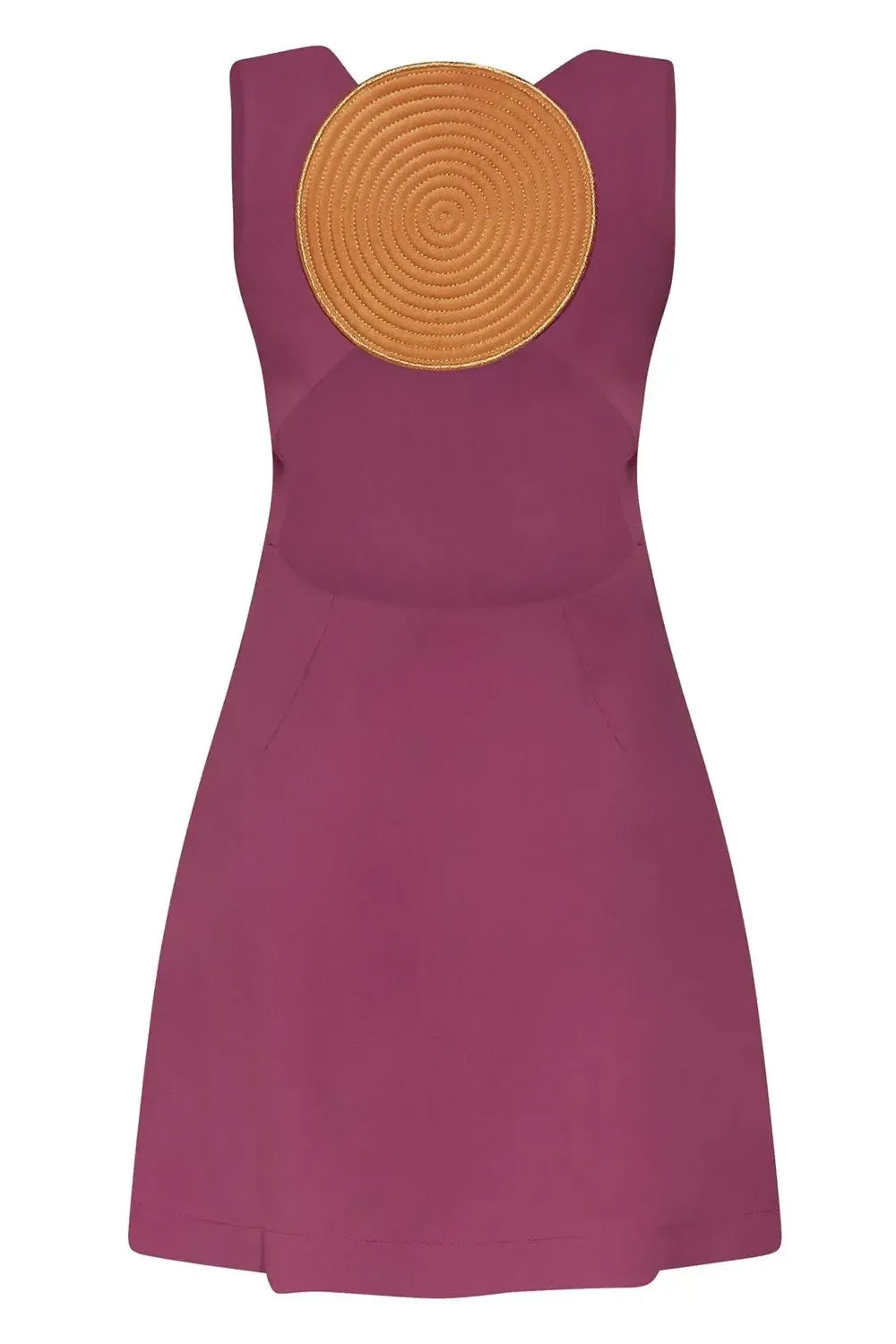 Vestido Disco de Ouro Marsala