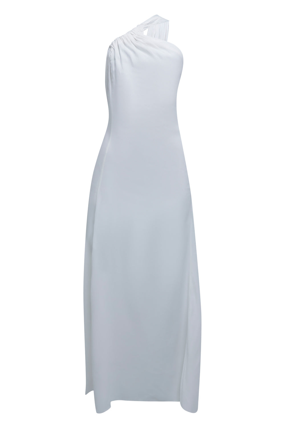 Vestido Nó Ombro Só Branco