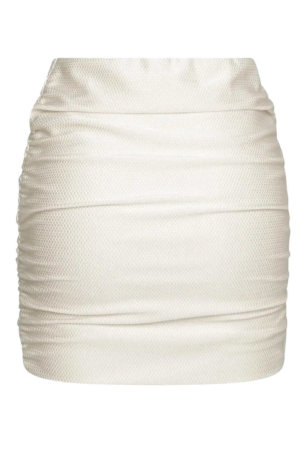 Minissaia Drapeada Off White
