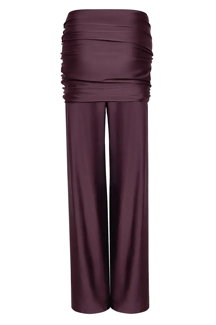 Calça Draped Cinnamon