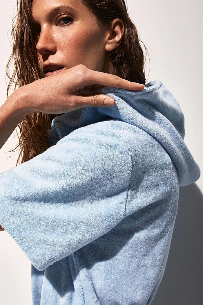 Macaquinho Terry Ice Blue