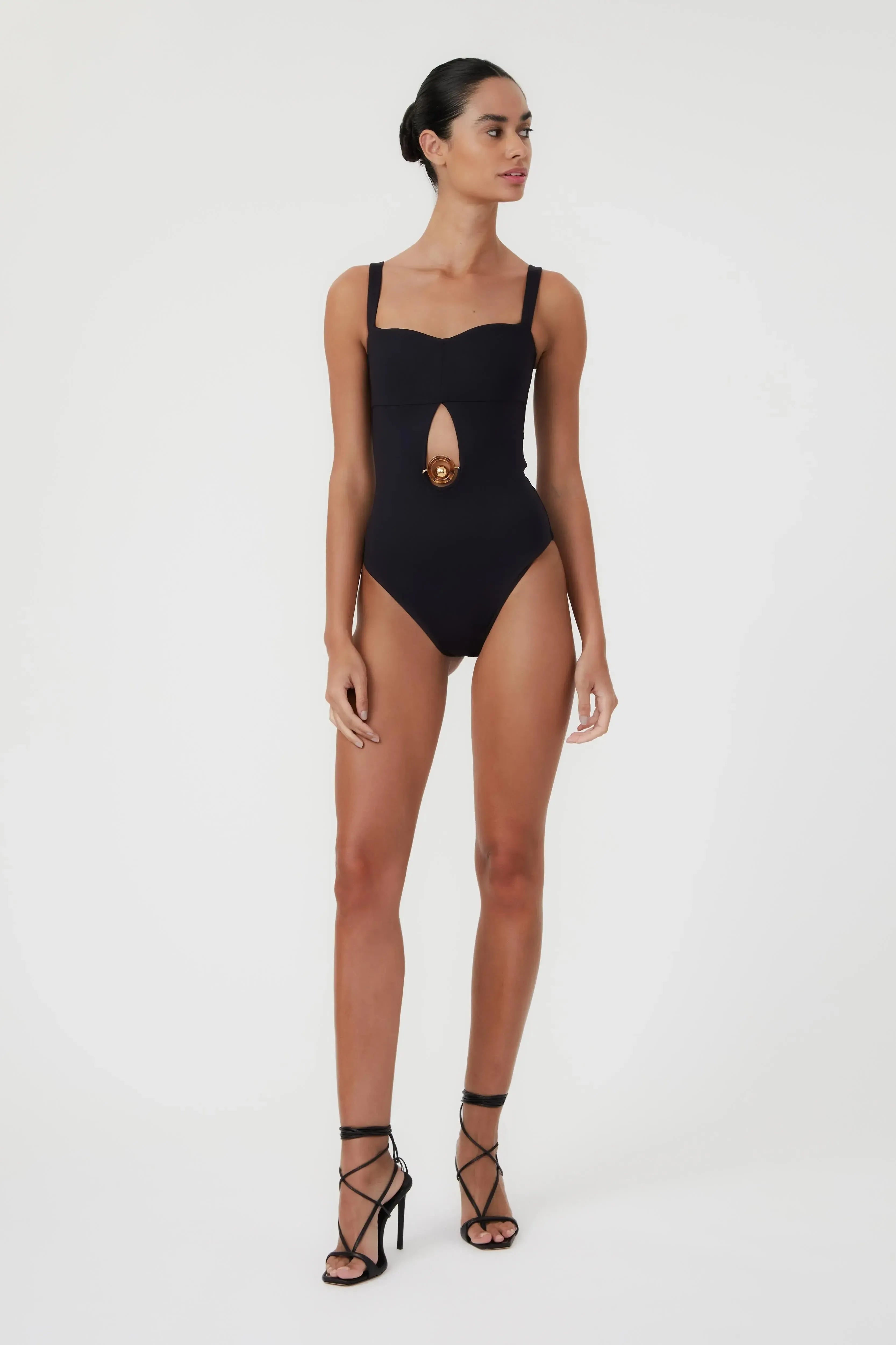 Maiô charm black