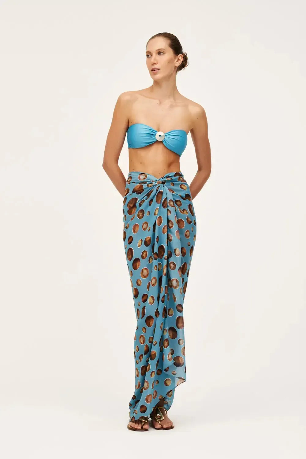 Panneaux Estampa Discos Azul