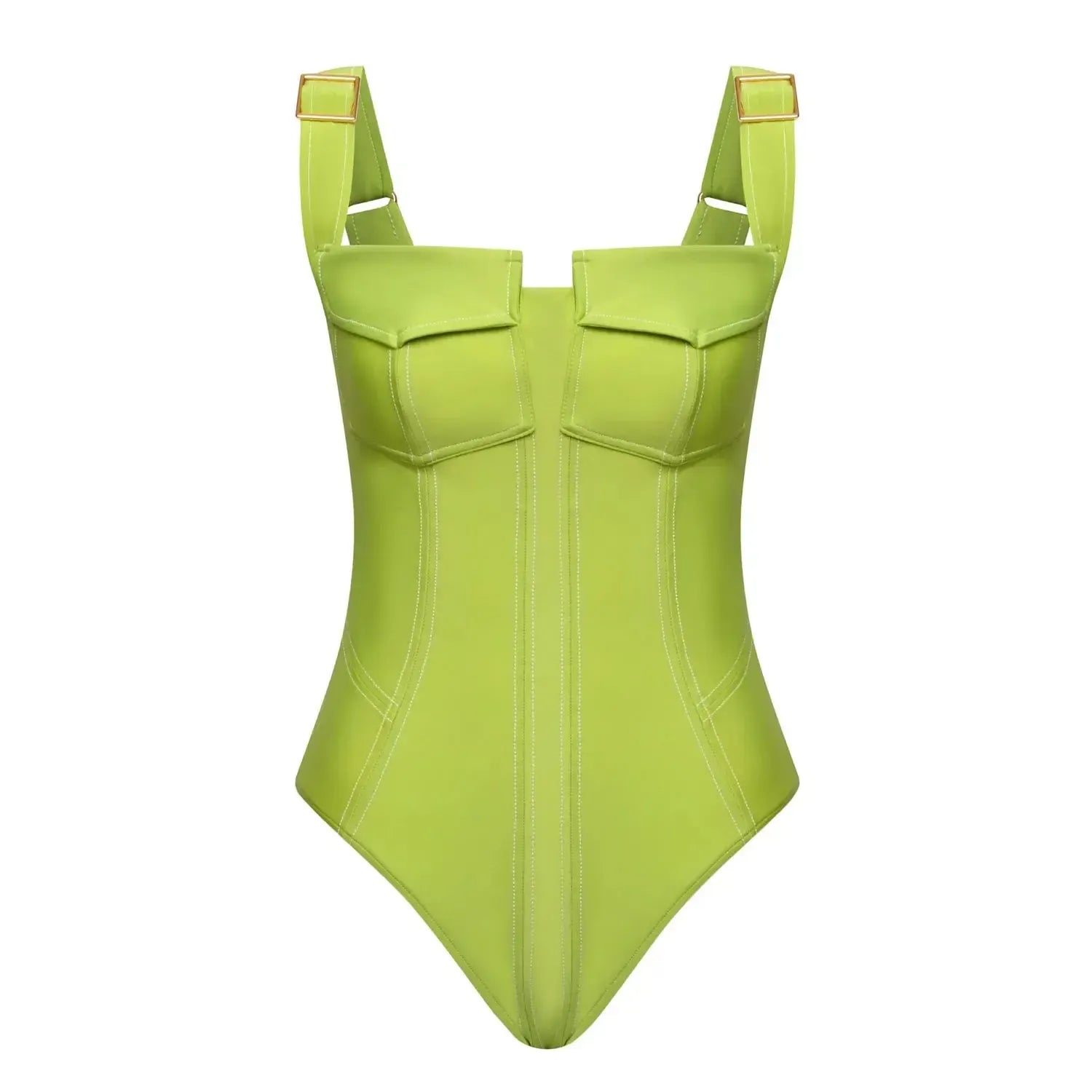Pocket maillot citrus