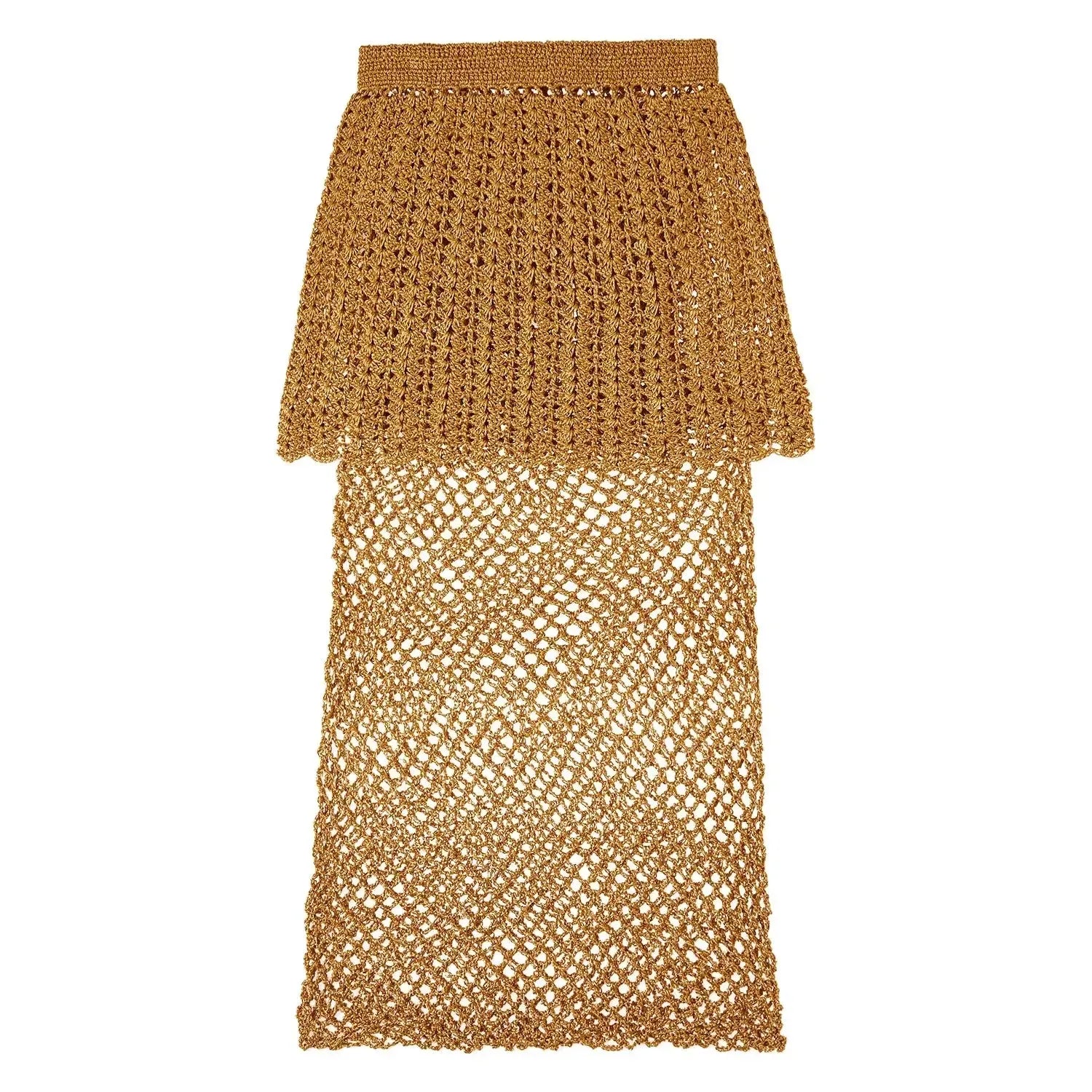 Saia Peplum Golden