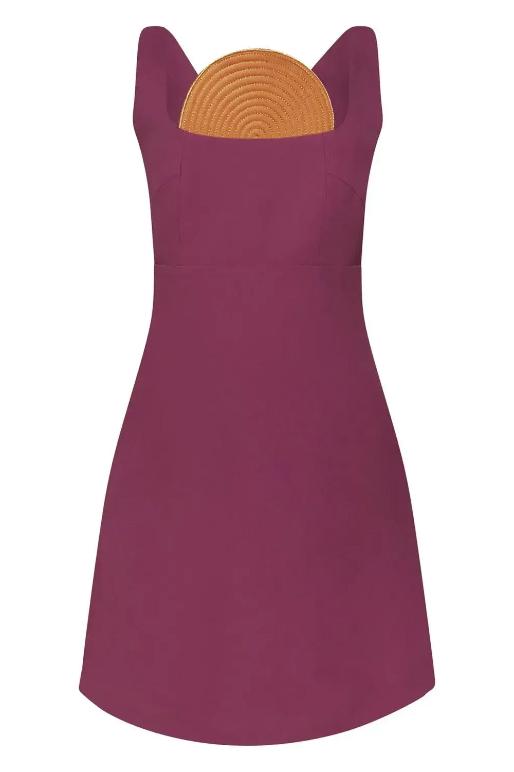 Vestido Disco de Ouro Marsala