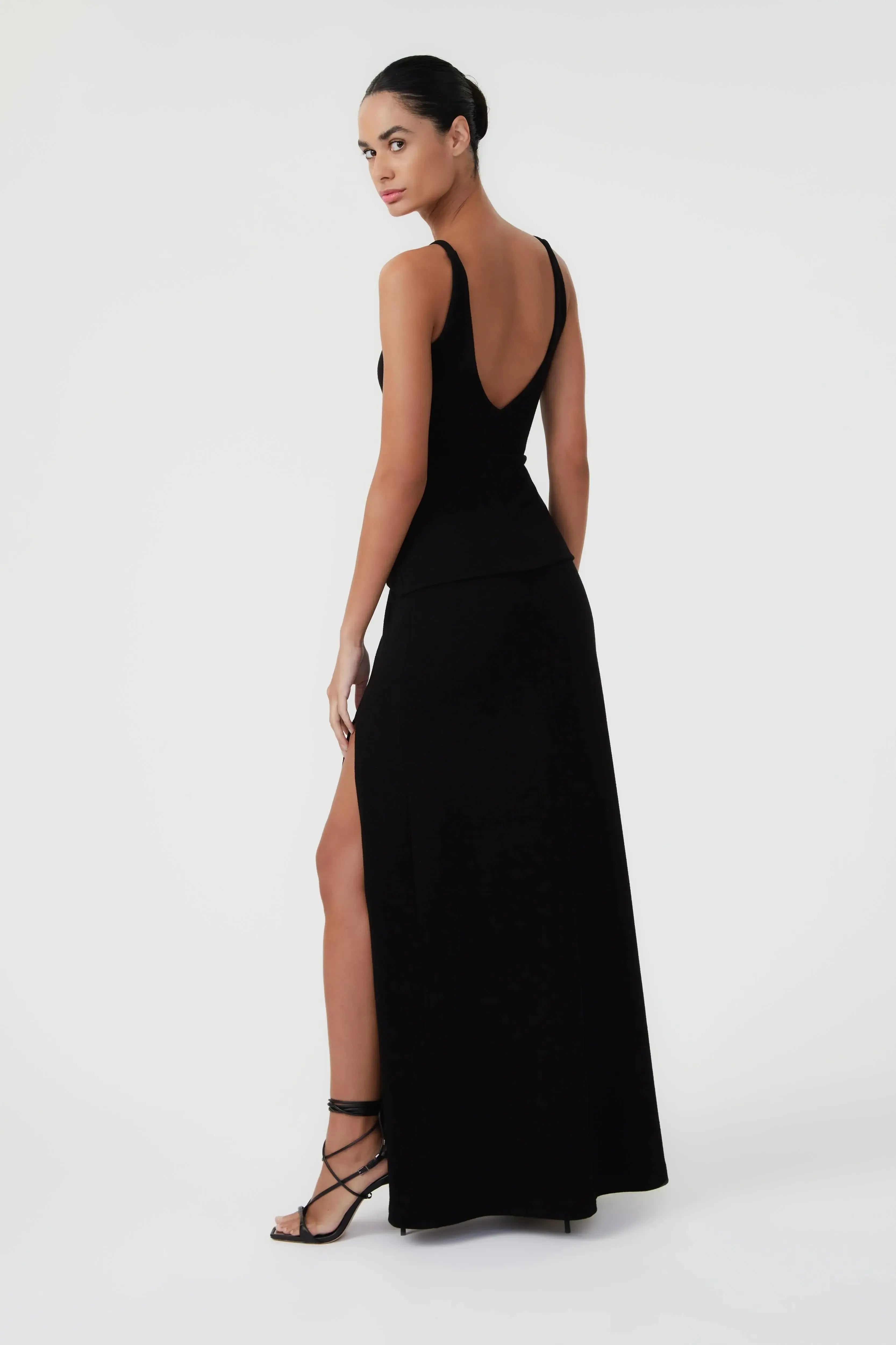 Vestido charm black