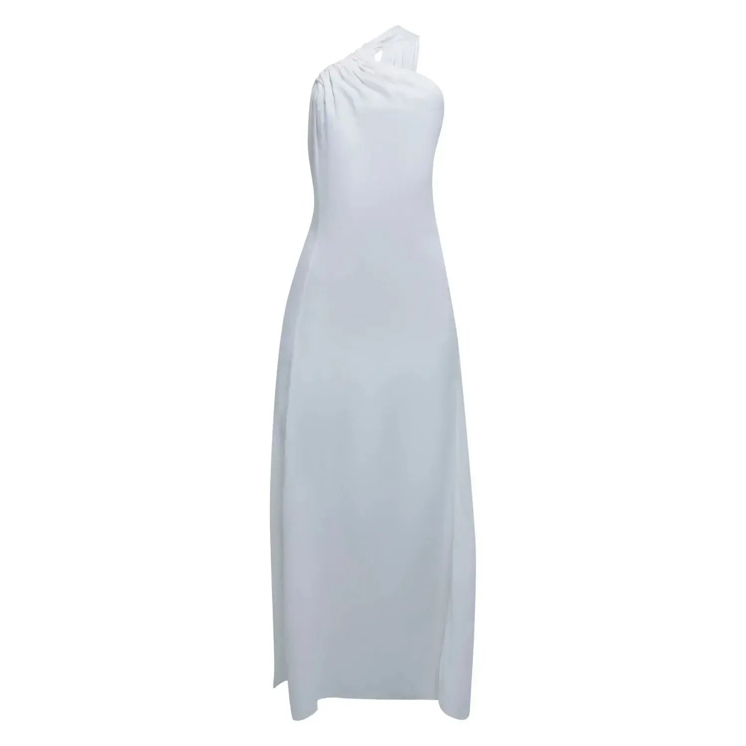 Vestido nó ombro só branco