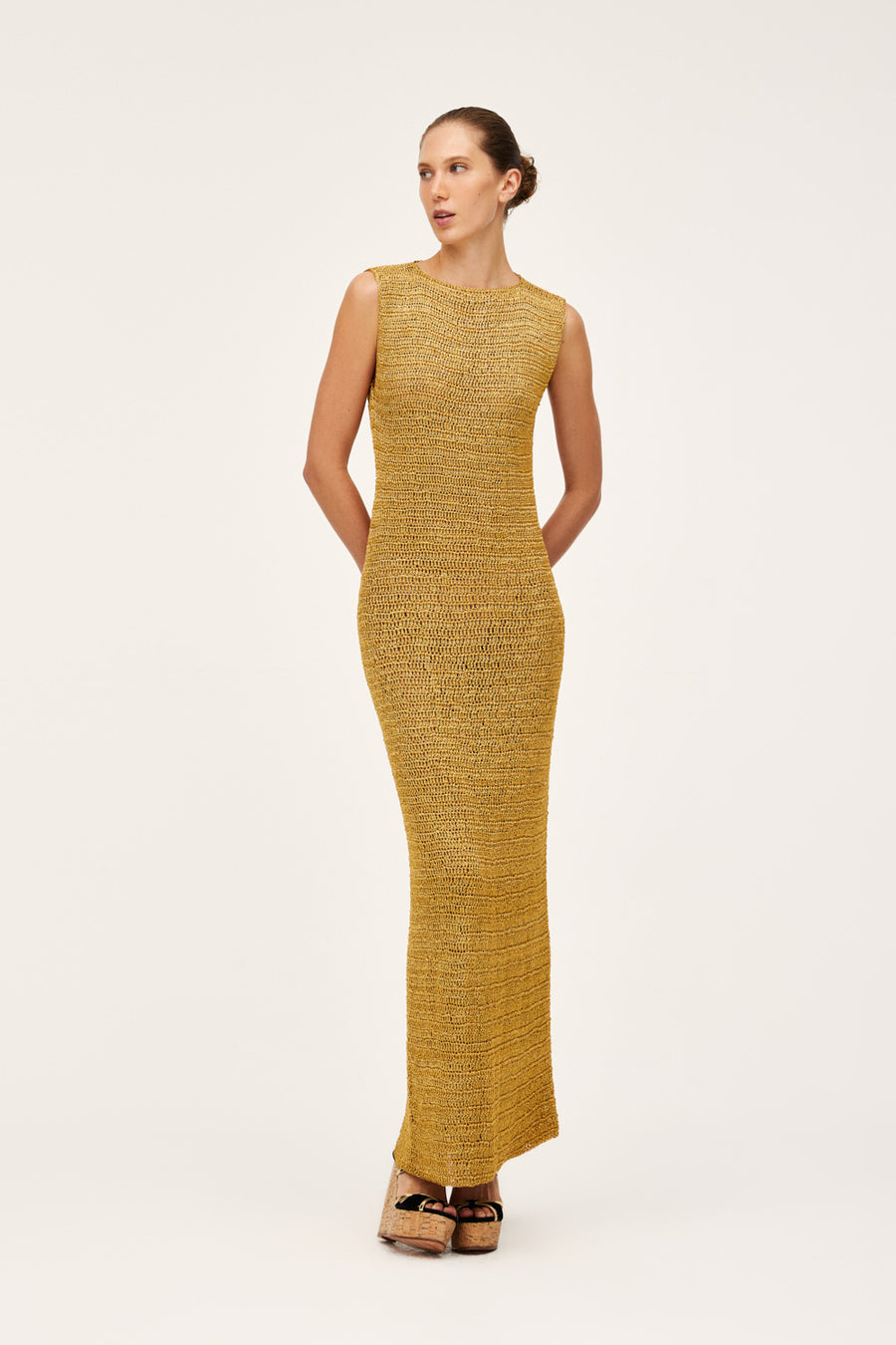 Vestido Longo Golden