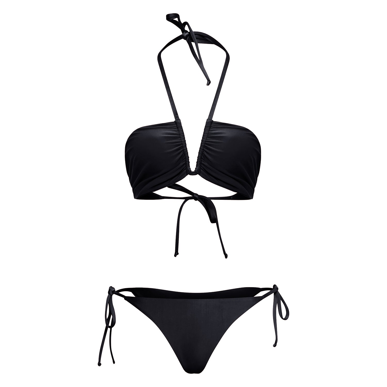 Biquíni Draped Mirage Black
