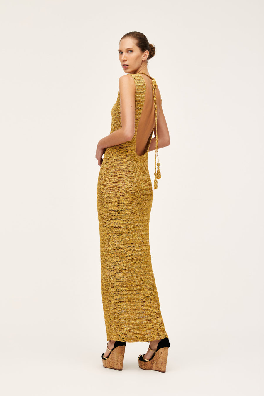 Vestido Longo Golden