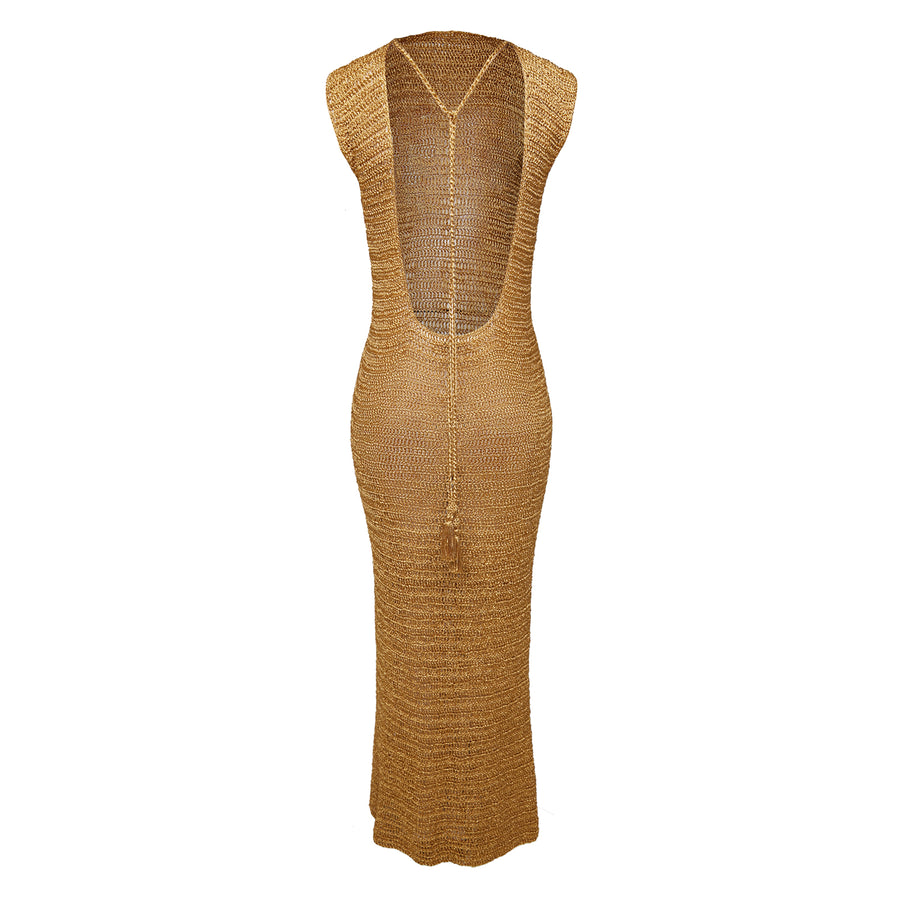 Vestido Longo Golden