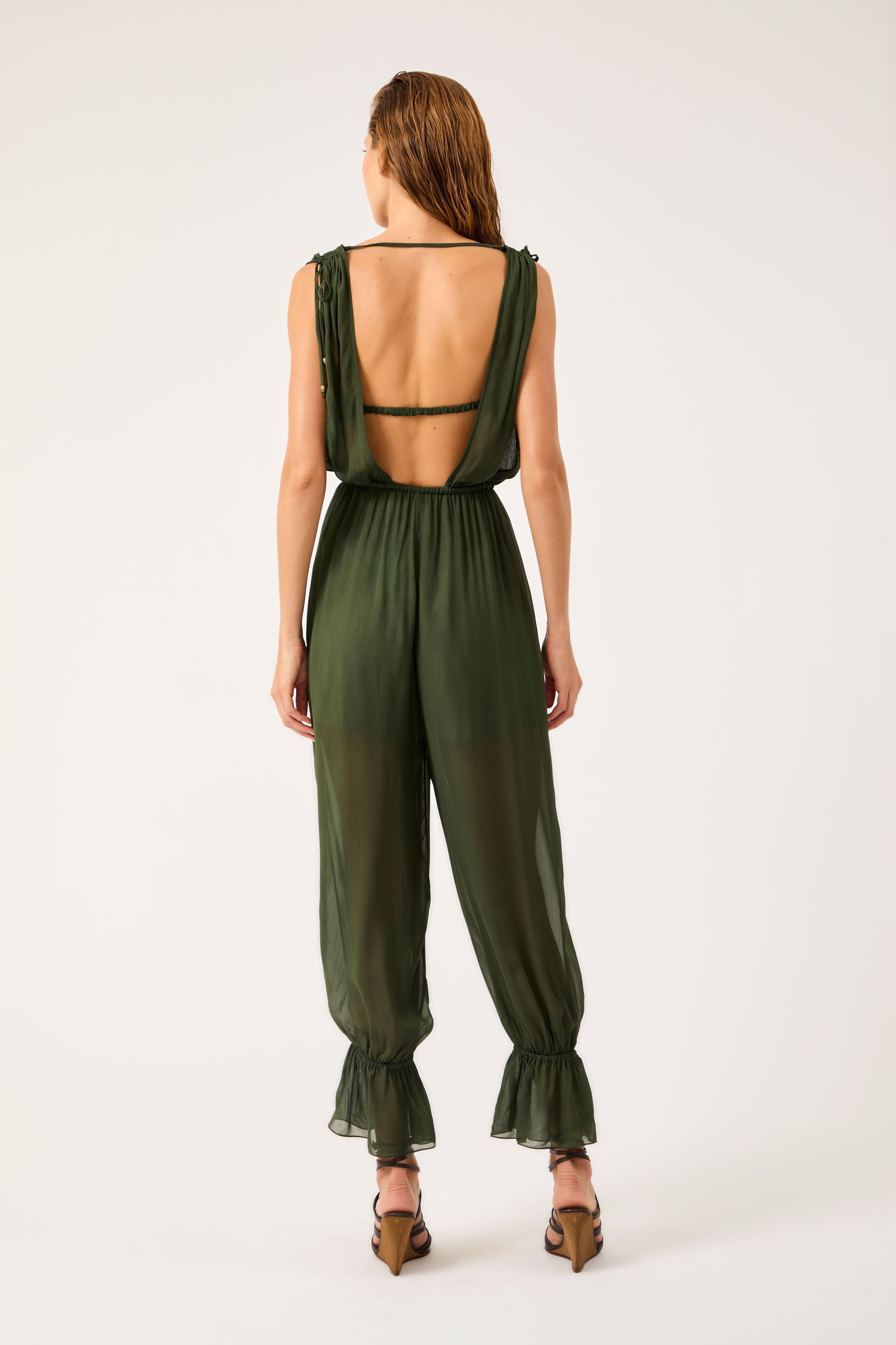 Conjunto Salopete Brisa Soleil Oliva