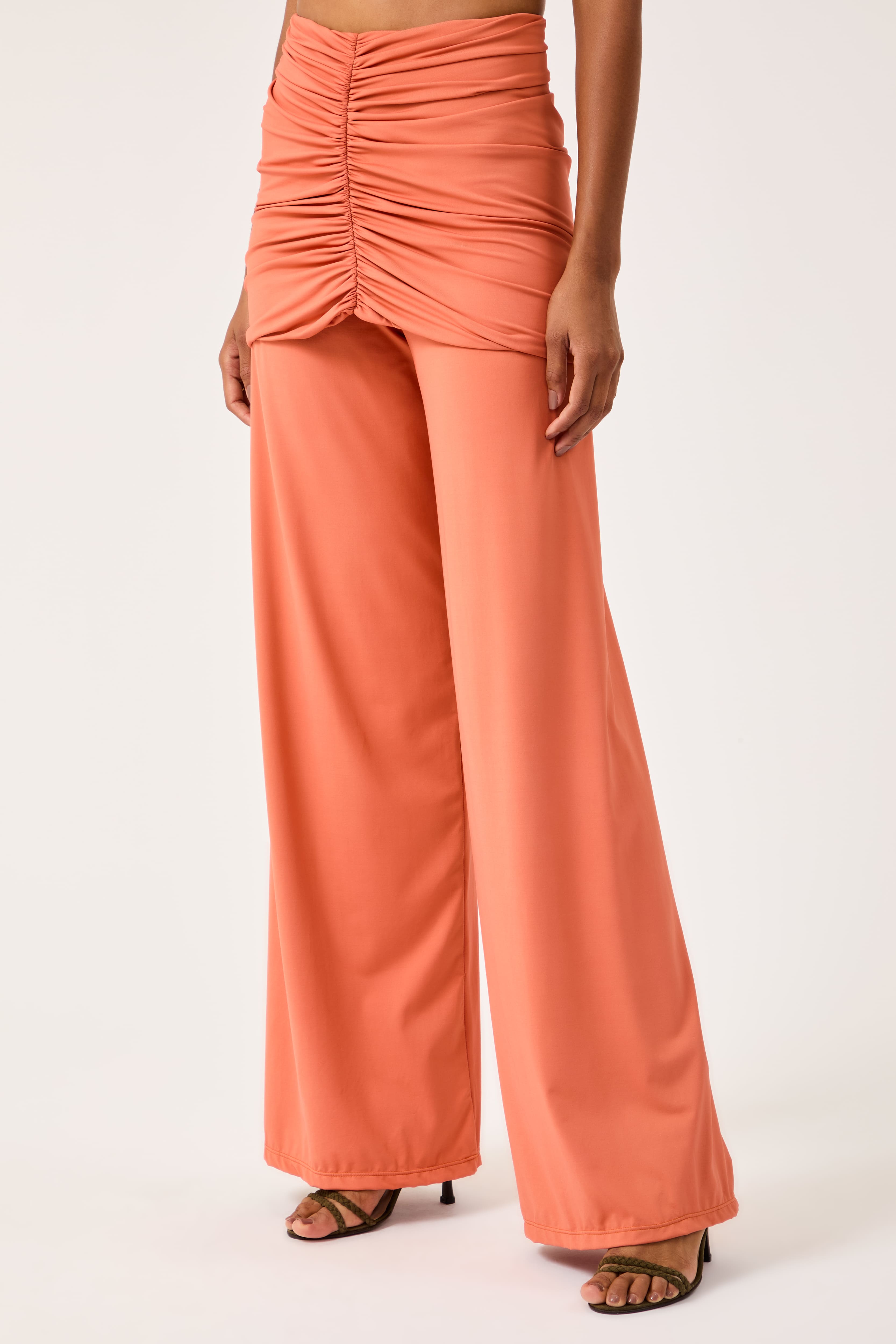 Calça Draped Mirage Porcelain