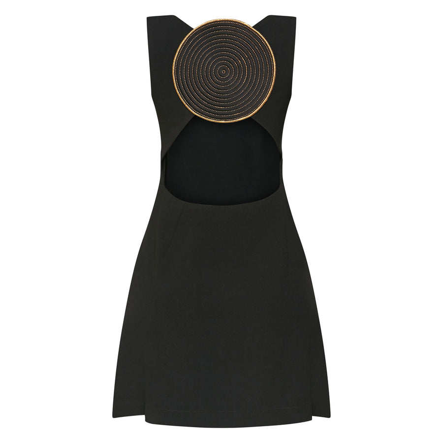 Vestido Disco de Ouro Black