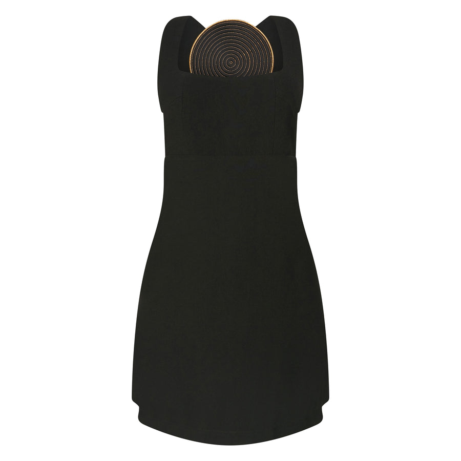 Vestido Disco de Ouro Black